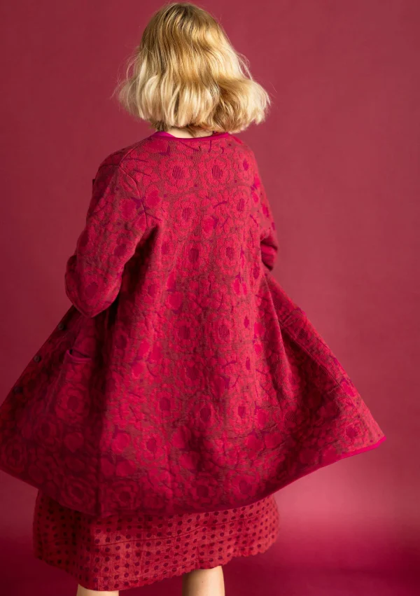 Astrid organic/recycled cotton coatigan